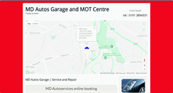 Desktop Screenshot of mdautos.co.uk